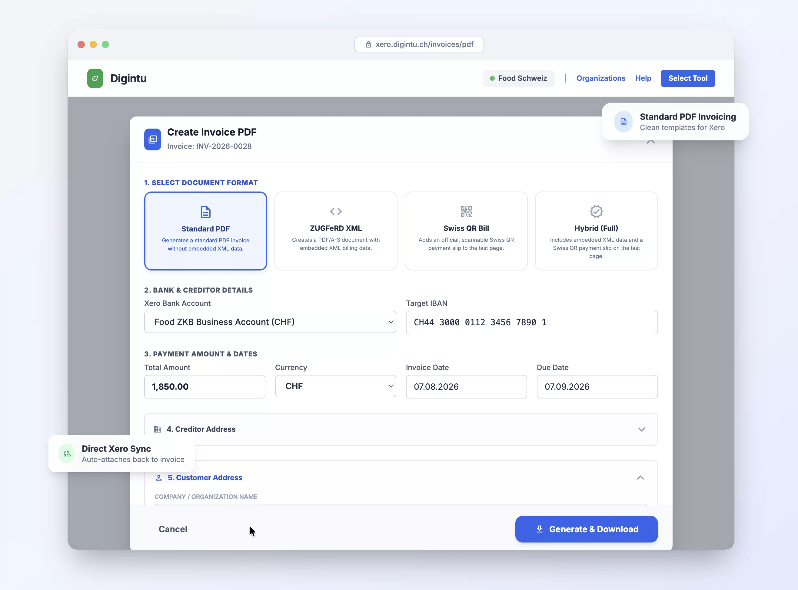 Digintu Extended Screenshot