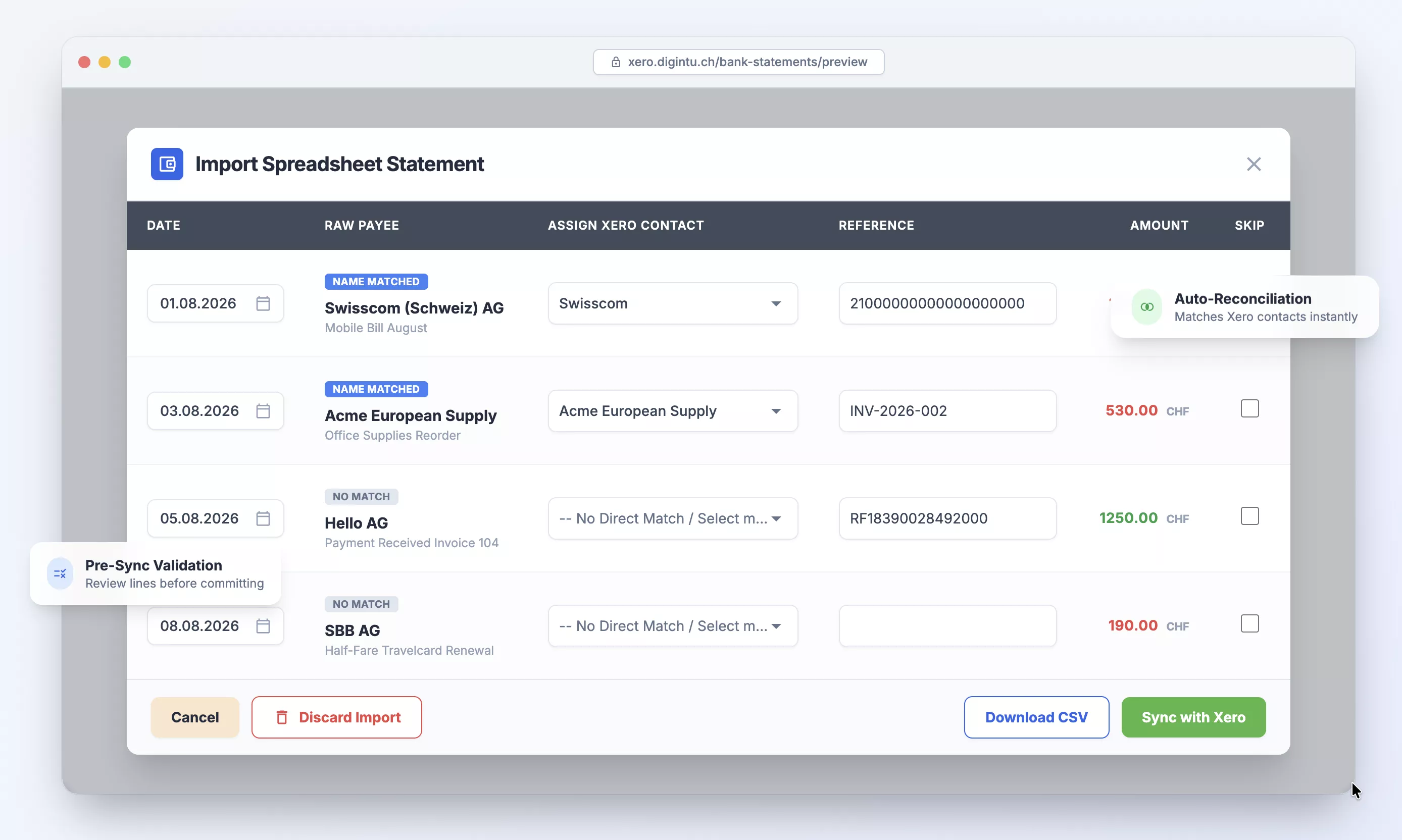 Digintu Extended Screenshot
