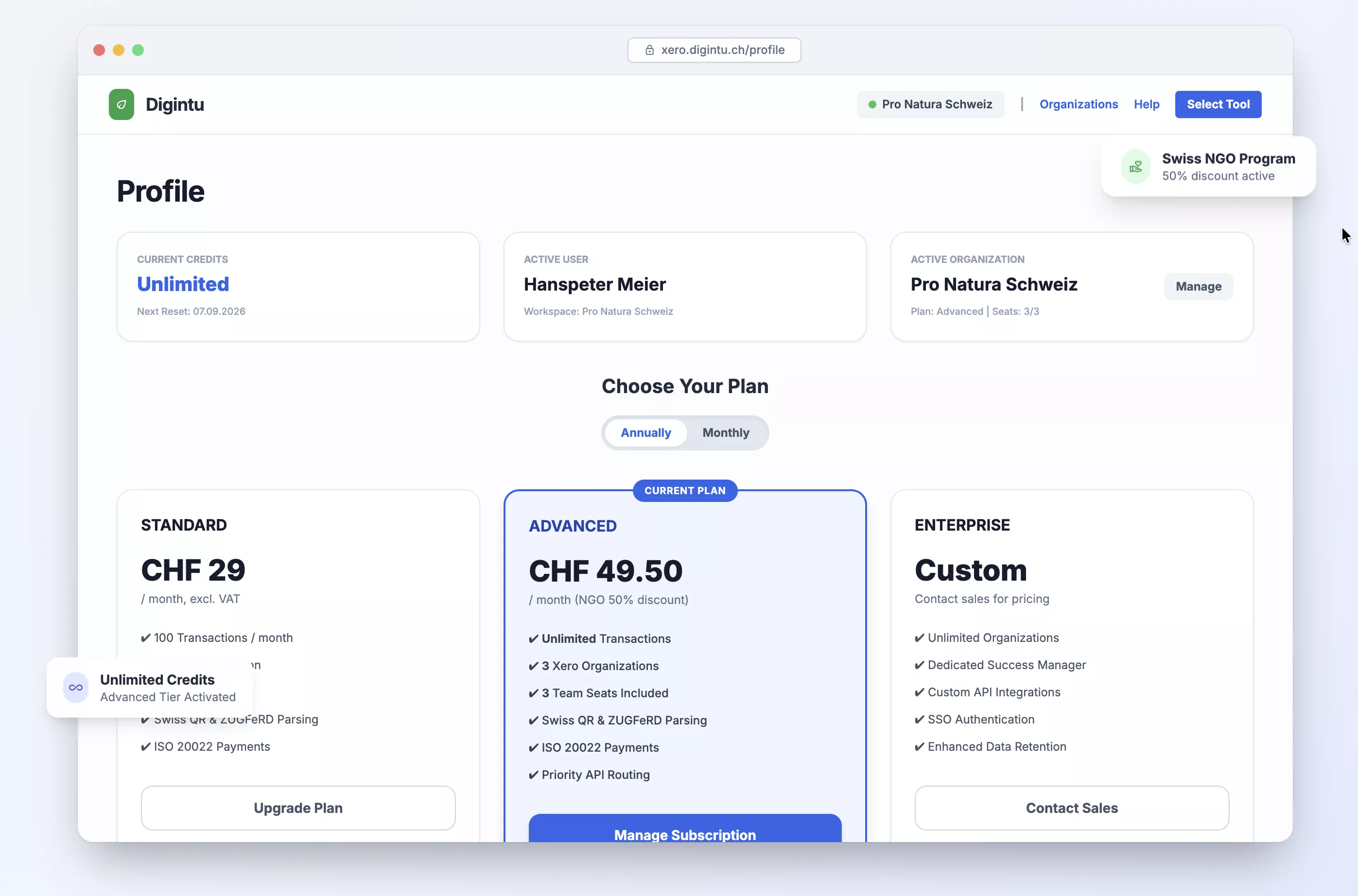 Digintu Extended Screenshot